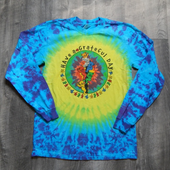 Anvil Tops - Anvil / Grateful Dead tie-dye long sleeve